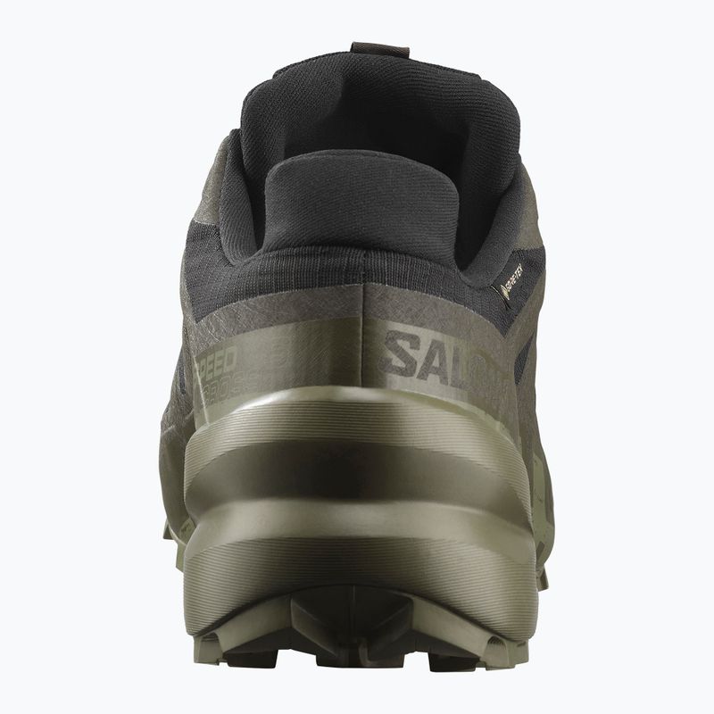 Încălțăminte de alergare pentru bărbați  Salomon Speedcross 6 GTX black/peat/deep lichen green 4
