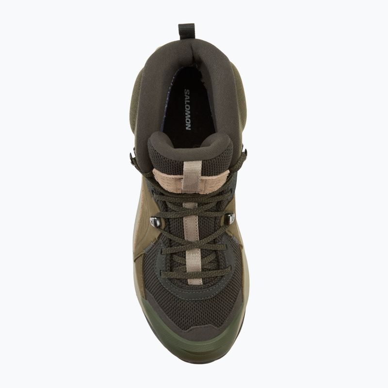 Încălțăminte turistică pentru bărbați Salomon Elixir Mid GTX peat/vintage khaki/castlerock 5