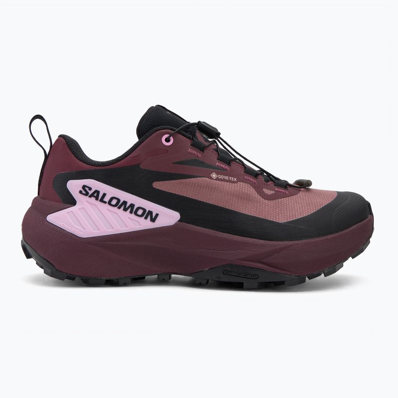 Încălțăminte de alergare pentru femei Salomon Genesis GTX rose taupe/black orchid/bouquet 2