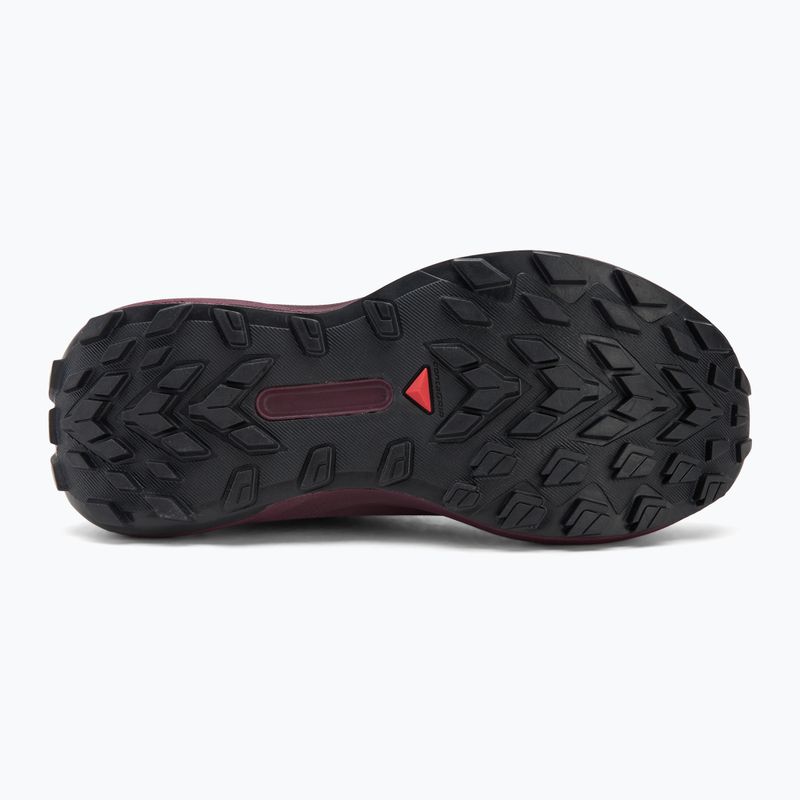 Încălțăminte de alergare pentru femei Salomon Genesis GTX rose taupe/black orchid/bouquet 4