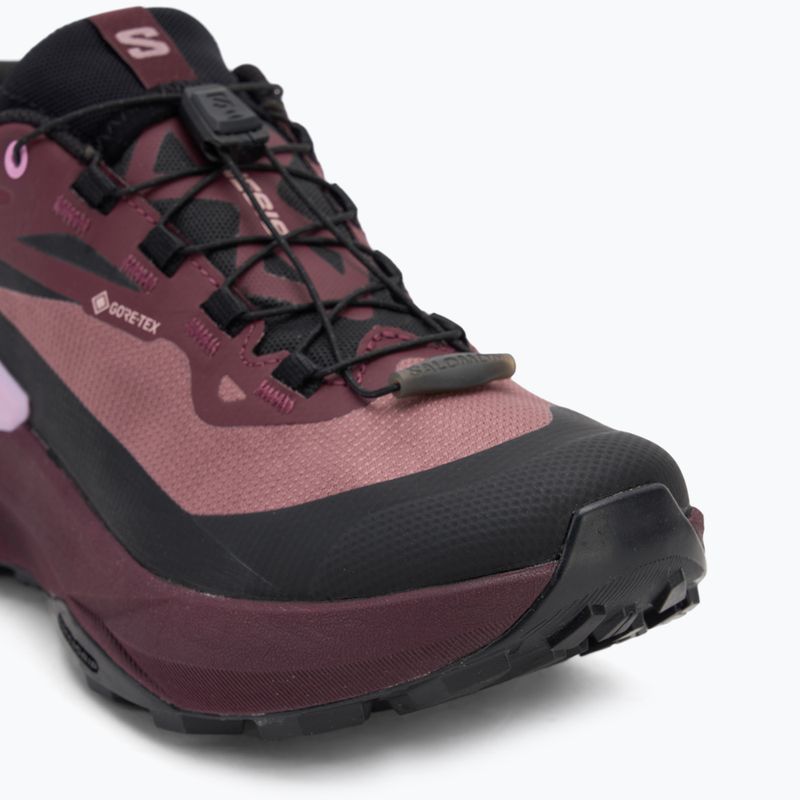 Încălțăminte de alergare pentru femei Salomon Genesis GTX rose taupe/black orchid/bouquet 7