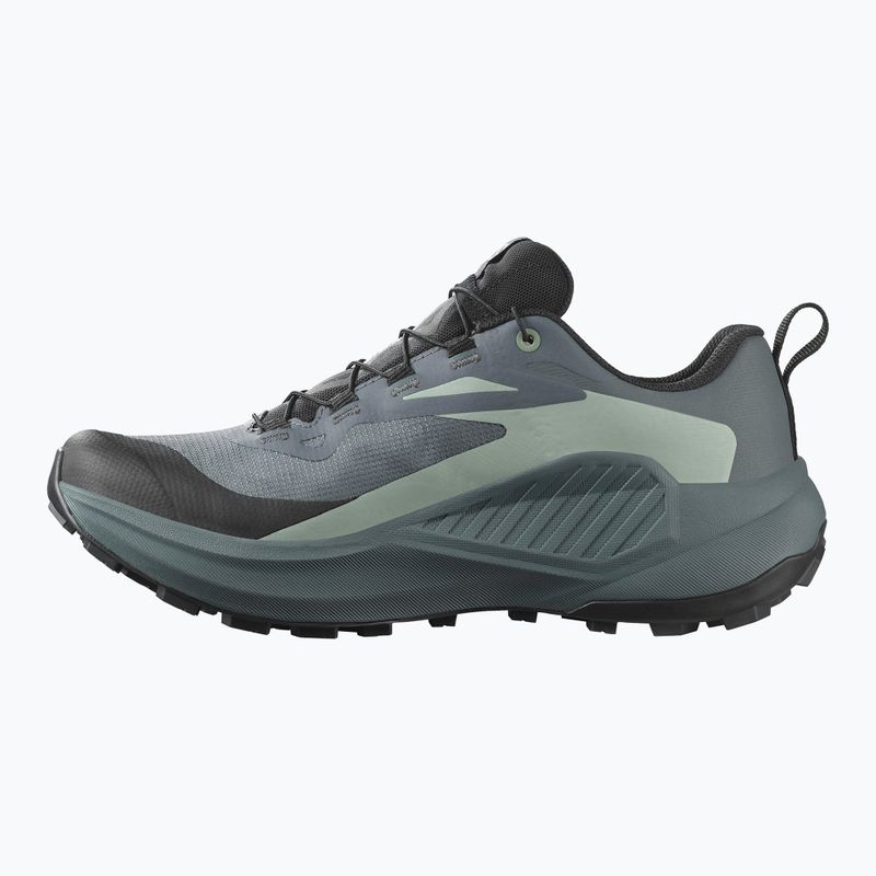 Încălțăminte de alergare pentru femei  Salomon Genesis GTX turbulence/black/green milieu 2