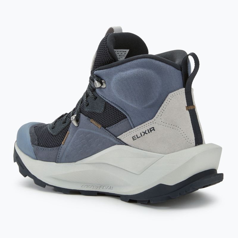 Încălțăminte turistică pentru bărbați Salomon Elixir Mid GTX dark navy/grisaille/gray violet 3