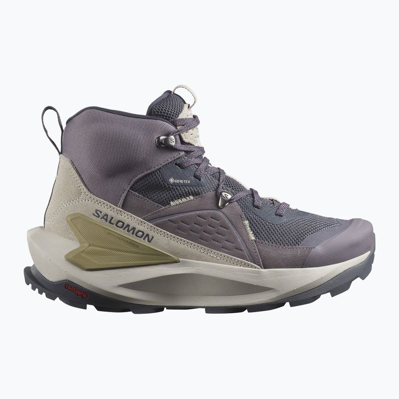 Încălțăminte de drumeție pentru femei Salomon Elixir Mid GTX nine iron/shark/silver cloud 9