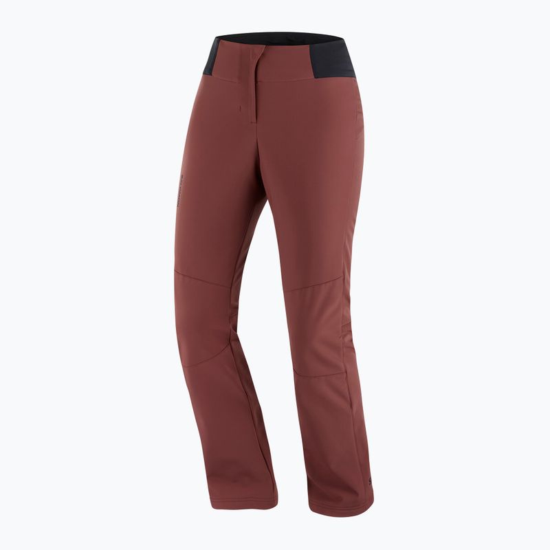 Pantaloni de schi pentru femei Salomon Reason rum raisin 6
