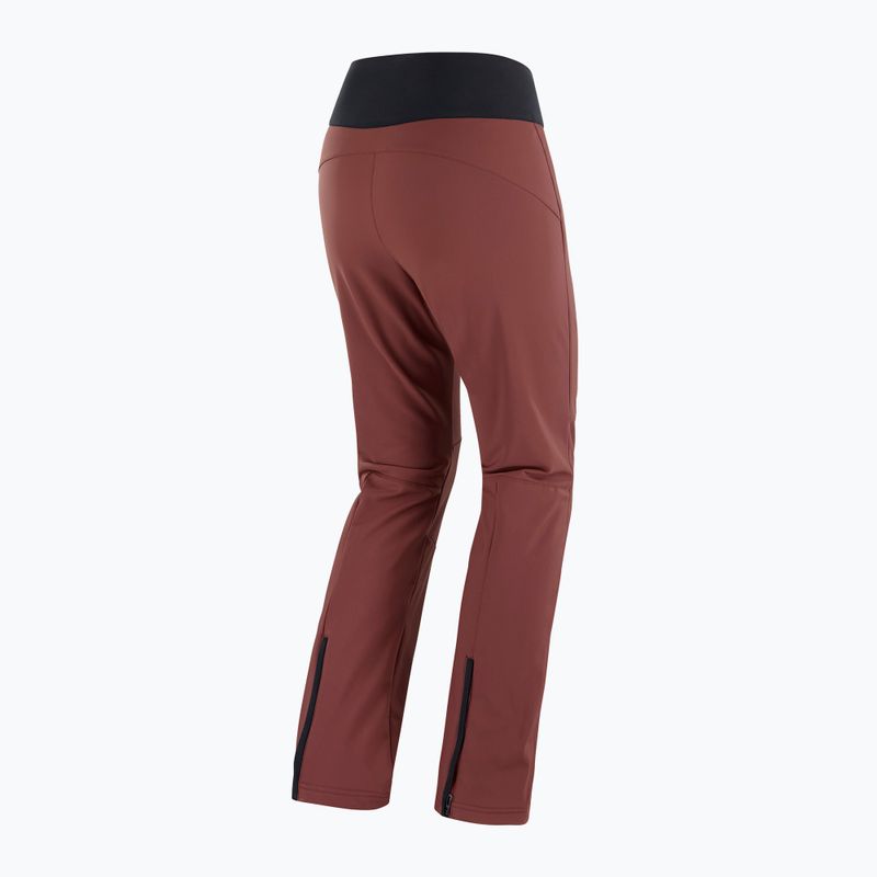 Pantaloni de schi pentru femei Salomon Reason rum raisin 7