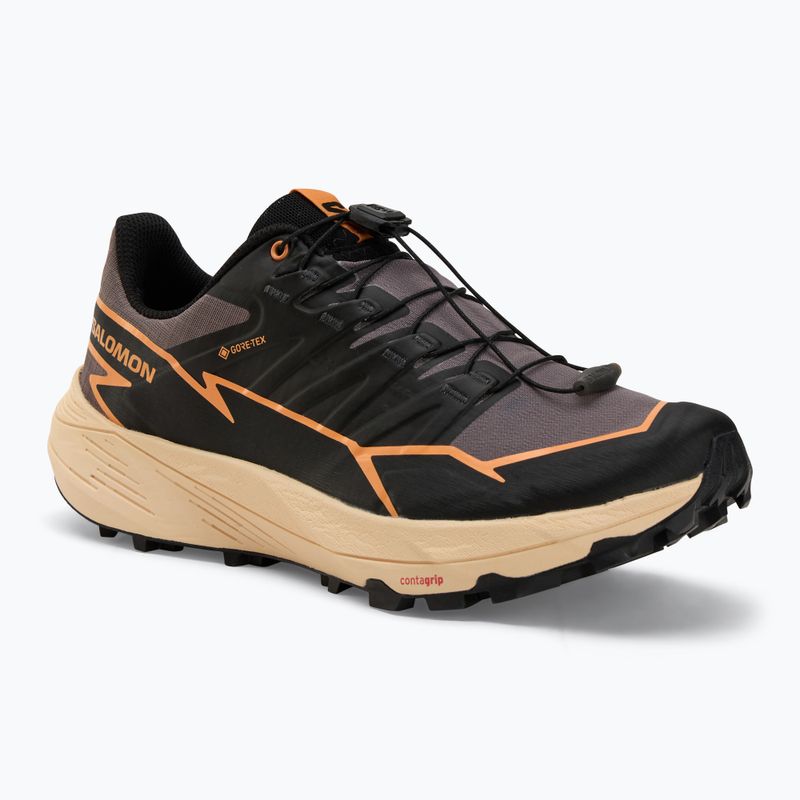 Încălțăminte de alergare pentru femei Salomon Thundercross GTX shark/black/papaya