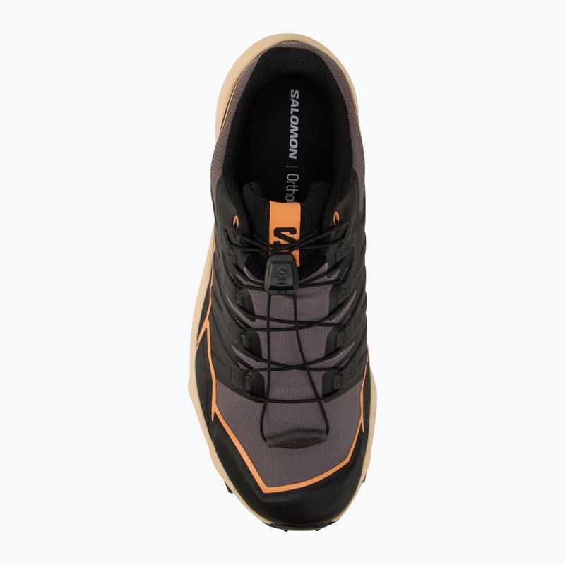 Încălțăminte de alergare pentru femei Salomon Thundercross GTX shark/black/papaya 5