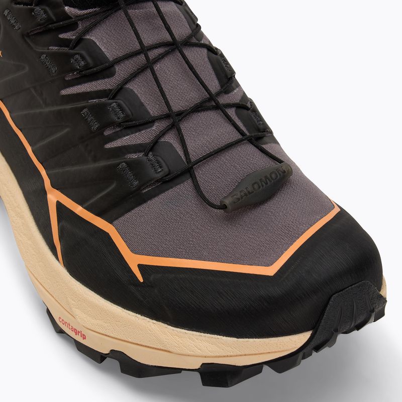Încălțăminte de alergare pentru femei Salomon Thundercross GTX shark/black/papaya 7