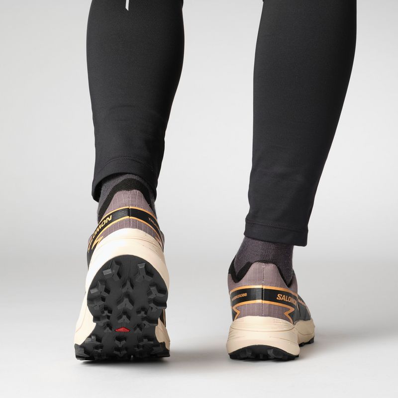 Încălțăminte de alergare pentru femei Salomon Thundercross GTX shark/black/papaya 10