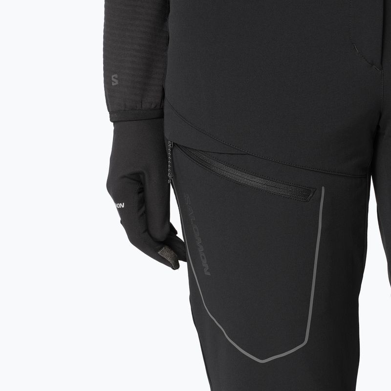 Pantaloni de trekking pentru femei Salomon Wayfarer Warm deep black 3