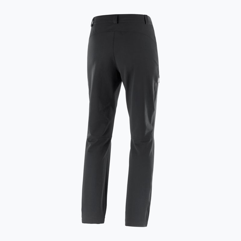 Pantaloni de trekking pentru femei Salomon Wayfarer Warm deep black 5