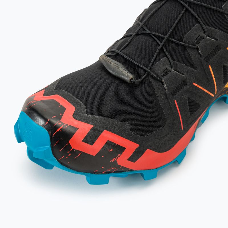 Încălțăminte de alergat pentru bărbați Salomon Speedcross 6 black/white/transcend blue 9