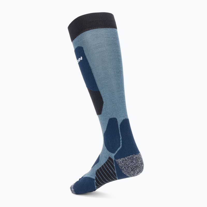 Șosete de schi Salomon S/Access 2 pary black/ copen blue 4