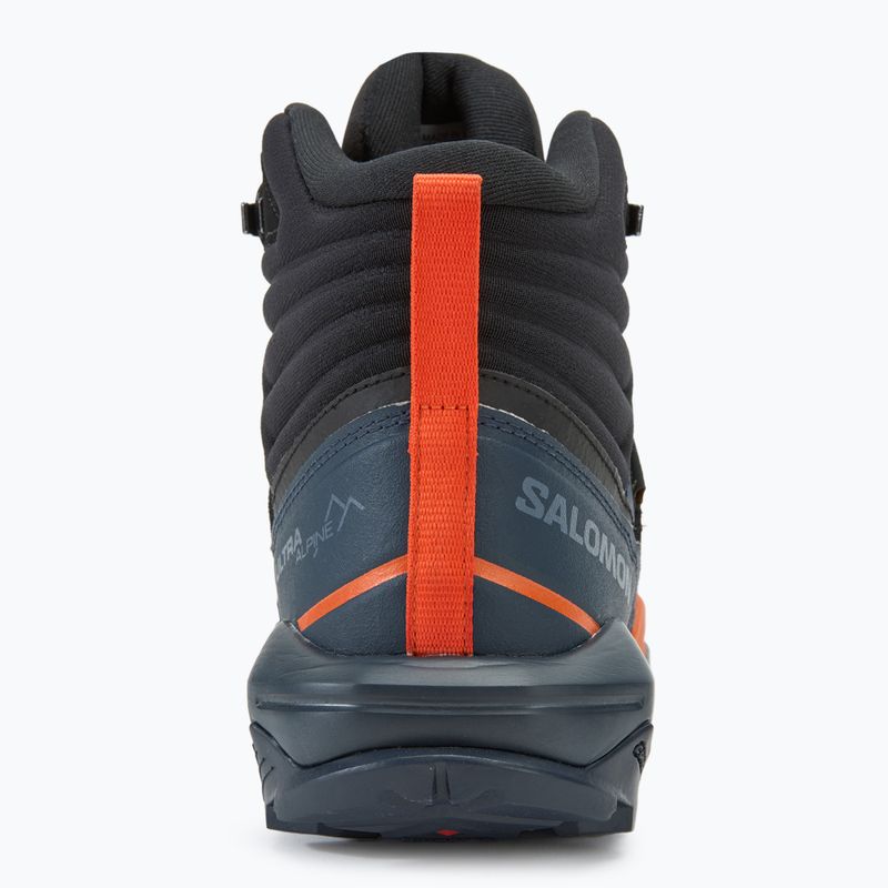 Încălțăminte de trekking pentru bărbați Salomon X Ultra Alpine MID GTX blue nights/black/red orange 6