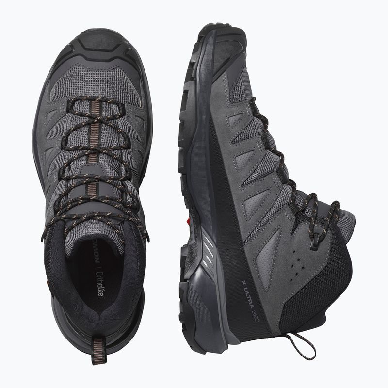 Încălțăminte de trekking pentru bărbați Salomon X ULTRA 360 LTR MID GTX castlerock/asphalt 5