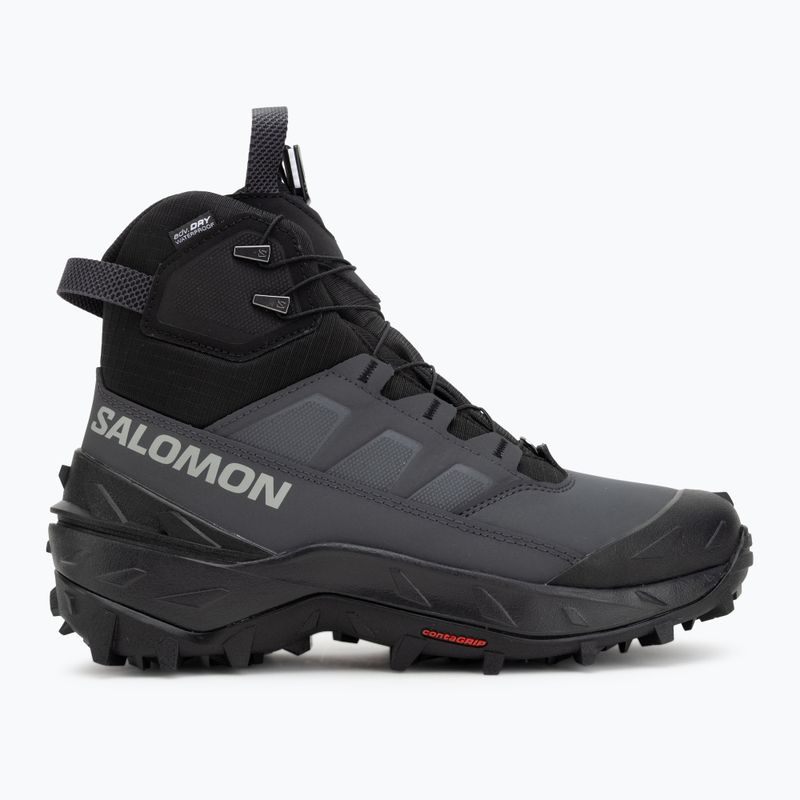 Încălțăminte de trekking pentru bărbați  Salomon Crosstrak Powder WP asphalt/black/sharkskin 2
