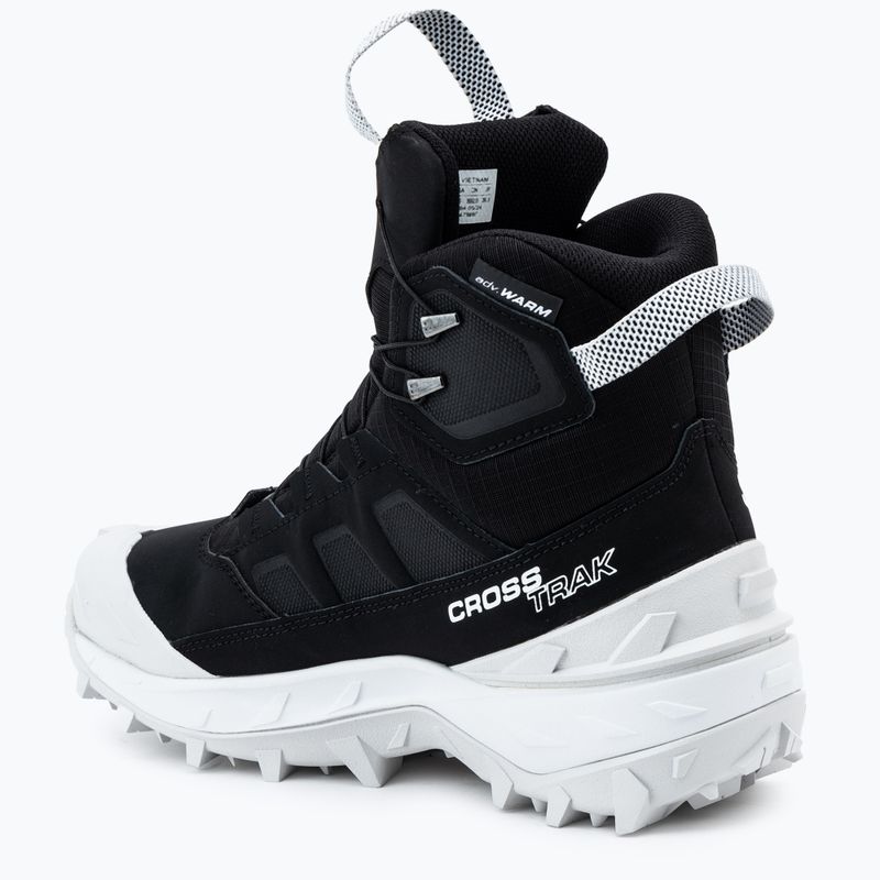 Încălțăminte de trekking pentru bărbați Salomon Crossrak Powder WP black/black/white 3