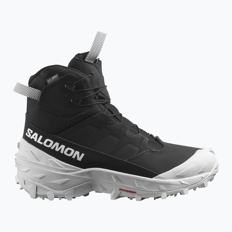 Încălțăminte de trekking pentru bărbați Salomon Crossrak Powder WP black/black/white 9