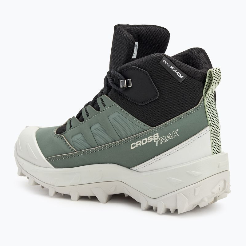 Încălțăminte de trekking pentru femei Salomon Crosstrak WP agave green/black/can ary green 3