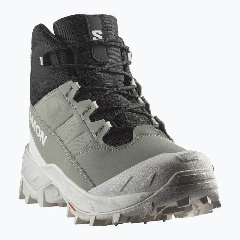 Încălțăminte de trekking pentru femei Salomon Crosstrak WP agave green/black/can ary green 8