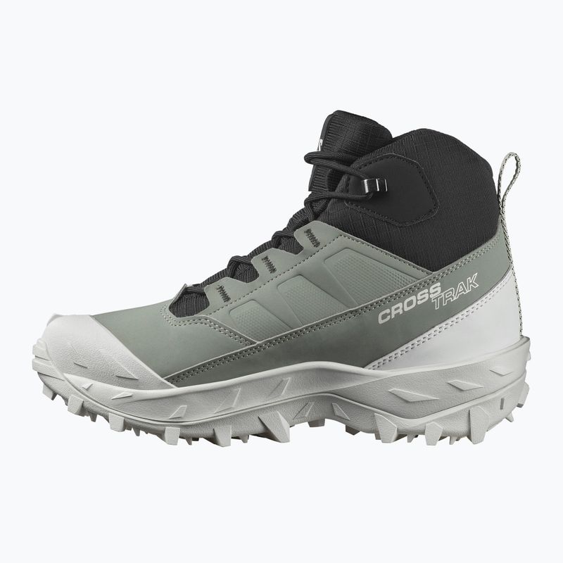 Încălțăminte de trekking pentru femei Salomon Crosstrak WP agave green/black/can ary green 10