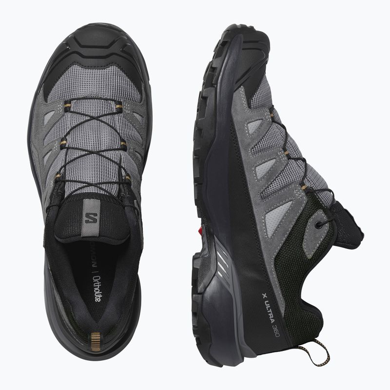 Încălțăminte de trekking pentru bărbați Salomon X ULTRA 360 LTR GTX sharkskin/castle rock/kelp 13