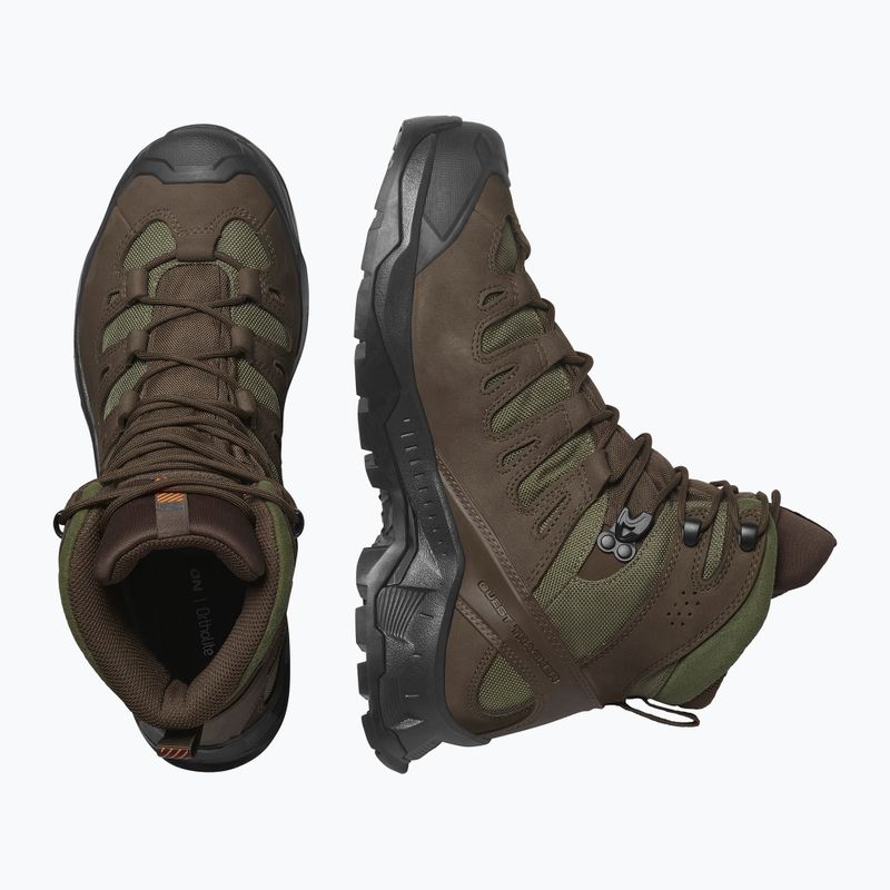 Încălțăminte de drumeție Salomon Quest Tracker GTX earth brown/green/black 6