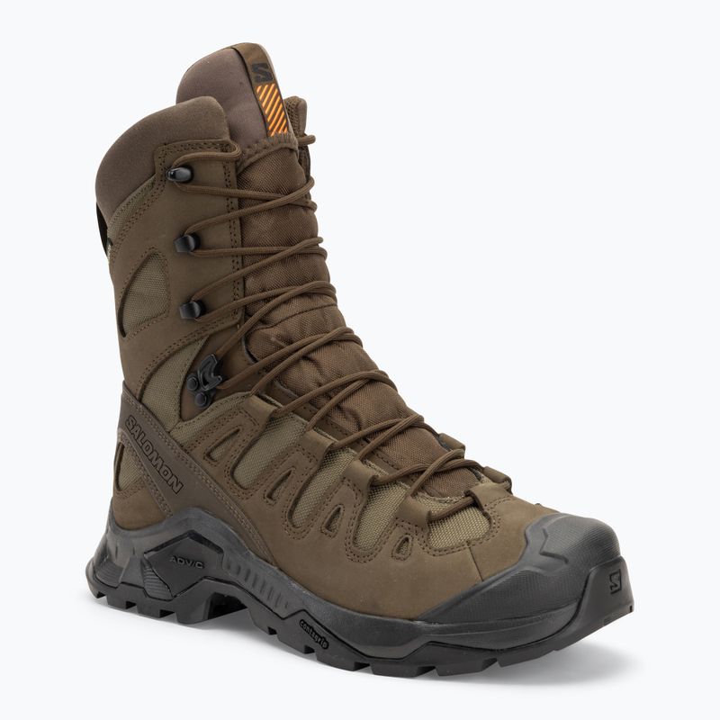 Încălțăminte de drumeție Salomon Quest Tracker High GTX earth brown/green