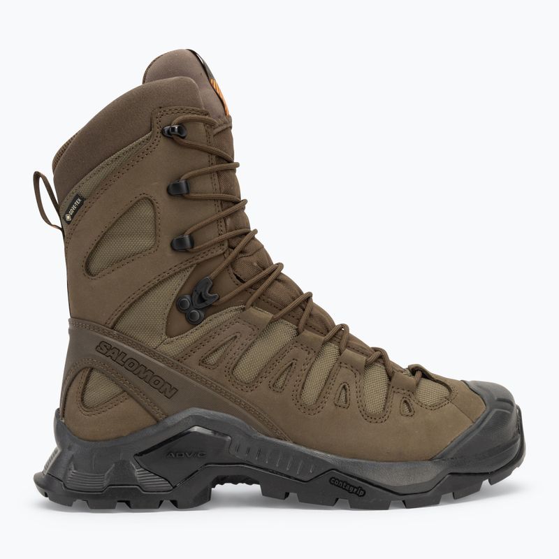 Încălțăminte de drumeție Salomon Quest Tracker High GTX earth brown/green 2