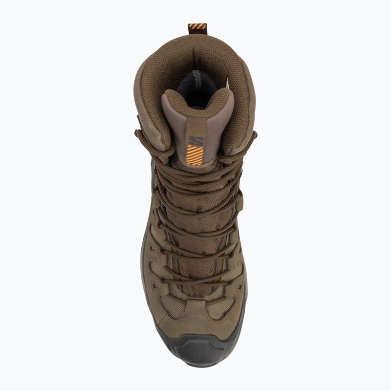 Încălțăminte de drumeție Salomon Quest Tracker High GTX earth brown/green 5