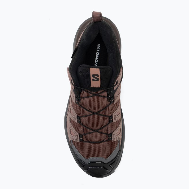 Încălțăminte de trekking pentru femei Salomon X ULTRA 360 LTR GTX cognac/peppercorn/black 5