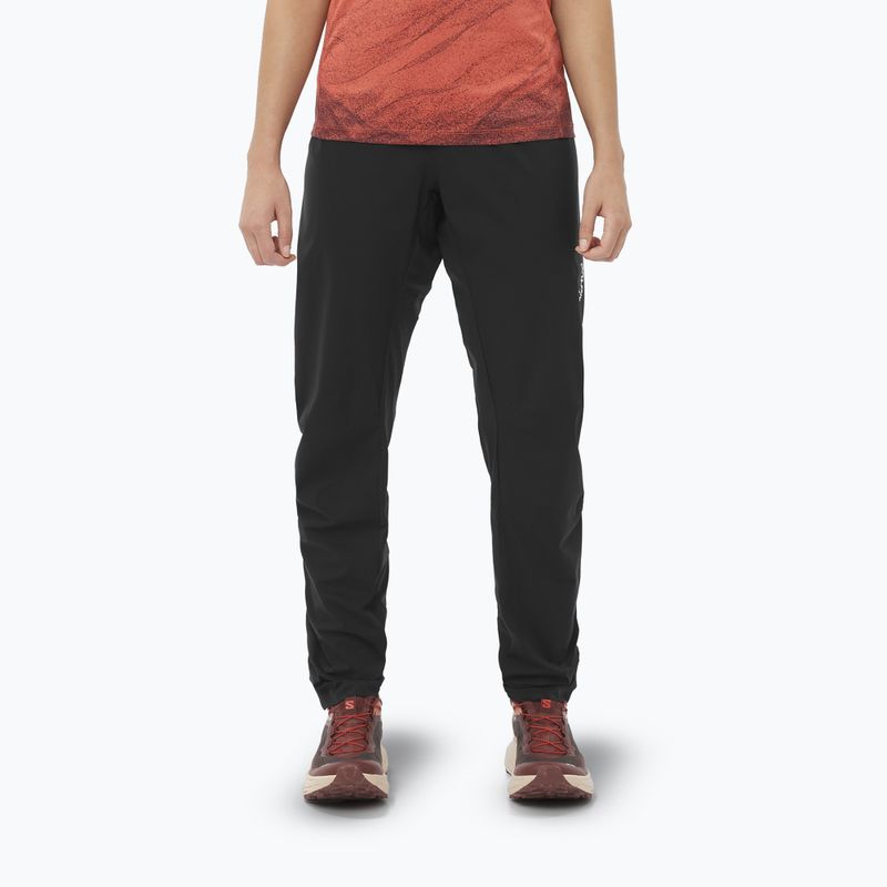 Pantaloni de alergare Salomon S/Lab Ultra Hybrid negru închis