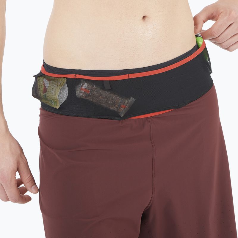 Pantaloni scurți de alergare pentru bărbați Salomon S/Lab Ultra 2IN1 decadent chocolate 3