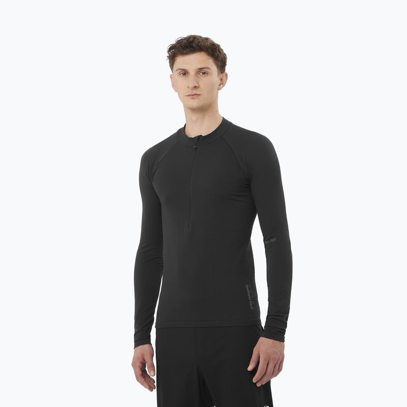 Salomon S/Lab Ultra Sml LS Tee negru adânc care rulează hanorac