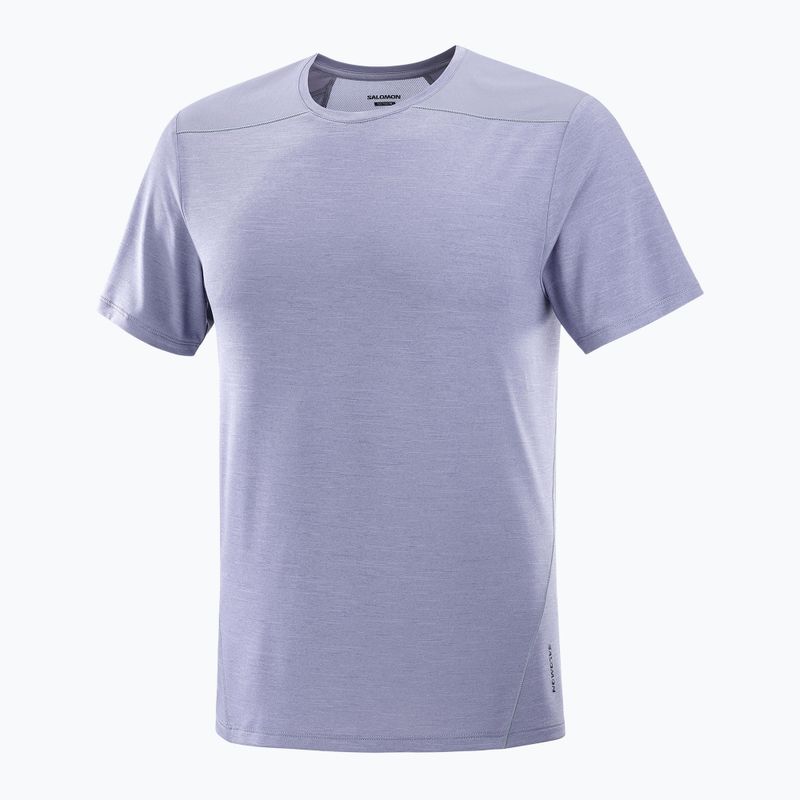 Tricou pentru bărbați  Salomon Outline Tee blue granite 4