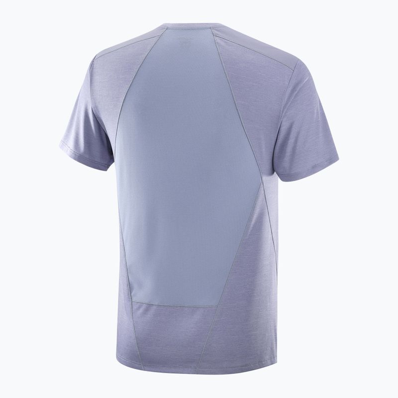 Tricou pentru bărbați  Salomon Outline Tee blue granite 5