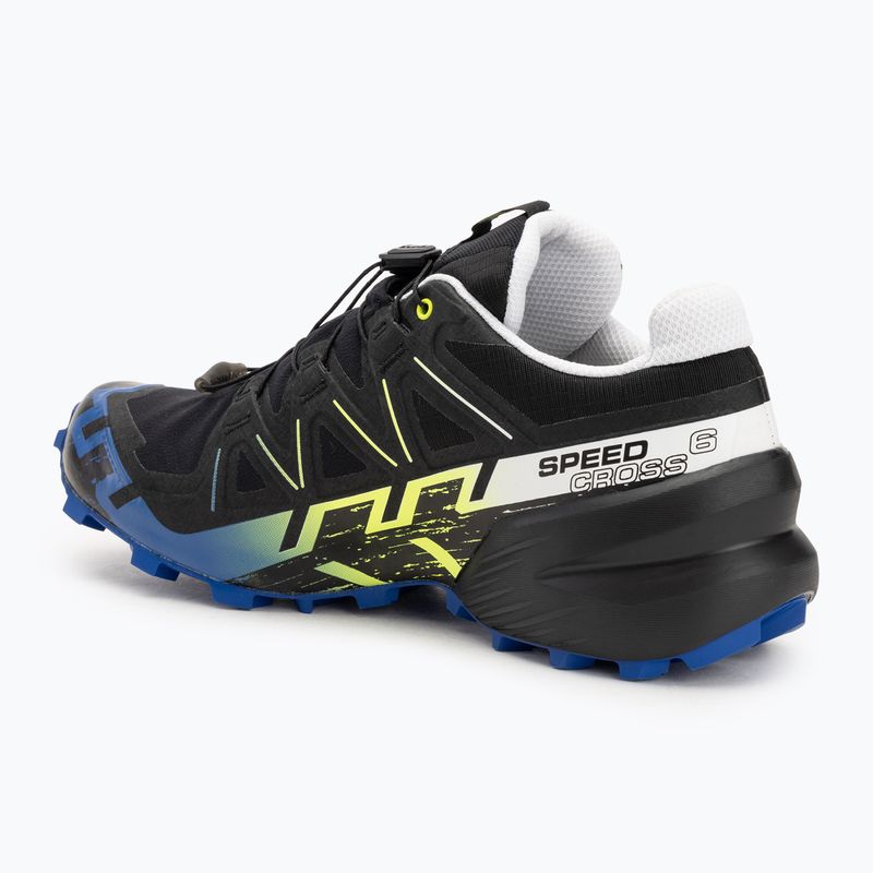 Încălțăminte de alergare pentru bărbați  Salomon Speedcross 6 Gtx Fan Fire black/surf the web/safety yellow 3