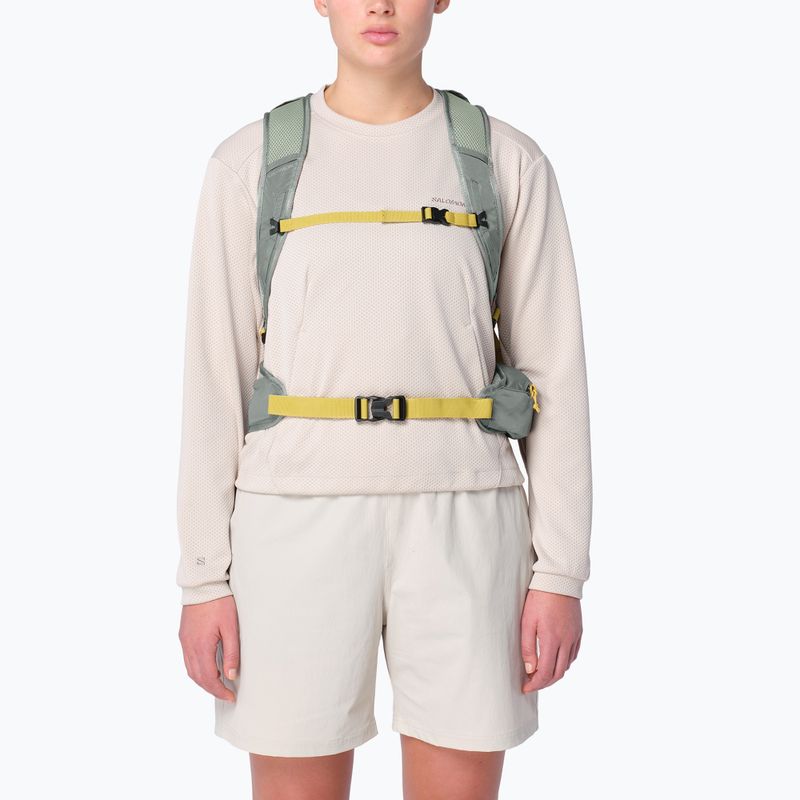 Rucsac de turism Salomon Trailblazer 20 l sedona sage/seagrass/cress green 4