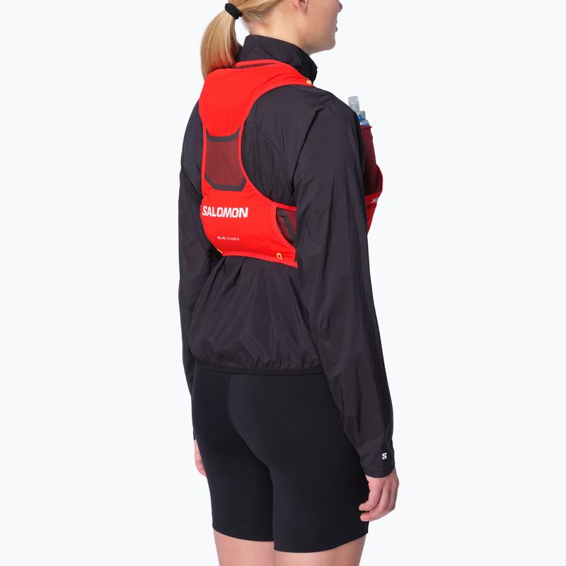 Vestă de alergare Salomon S/Lab Pulsar 3 Set fiery red/andorra/orange pop 4