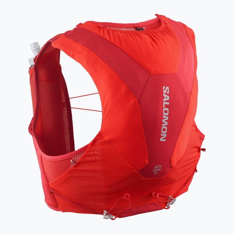 Vestă de alergare Salomon ADV SKIN 5 Set flame scarlet/haute red 2