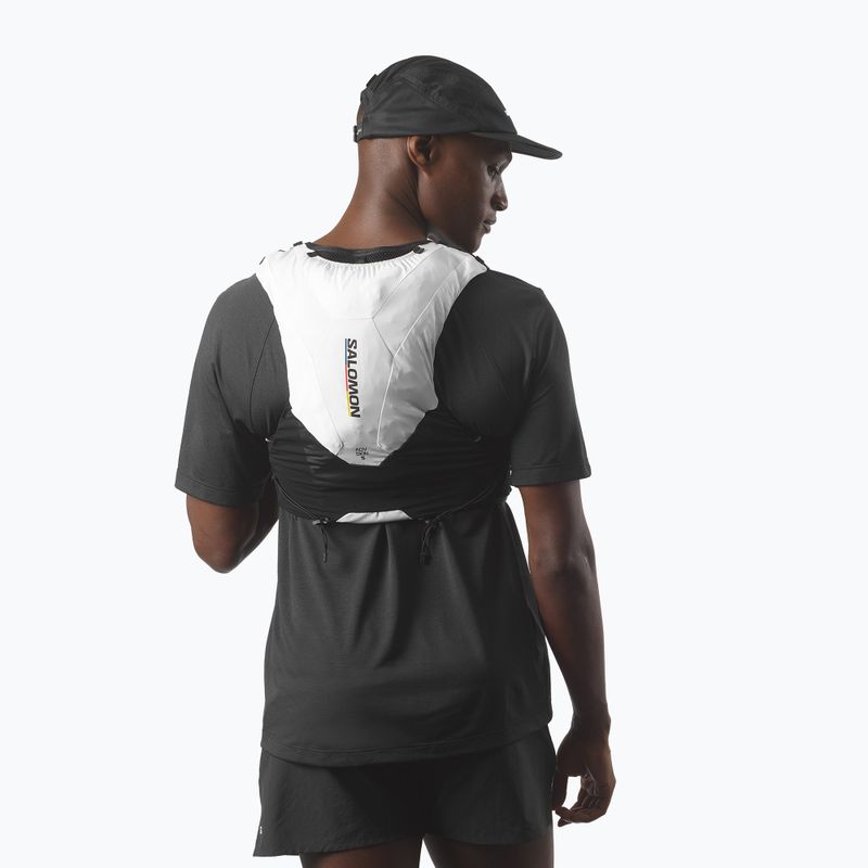 Vestă Salomon Advance Skin 5 Race Flag Set black/white 7