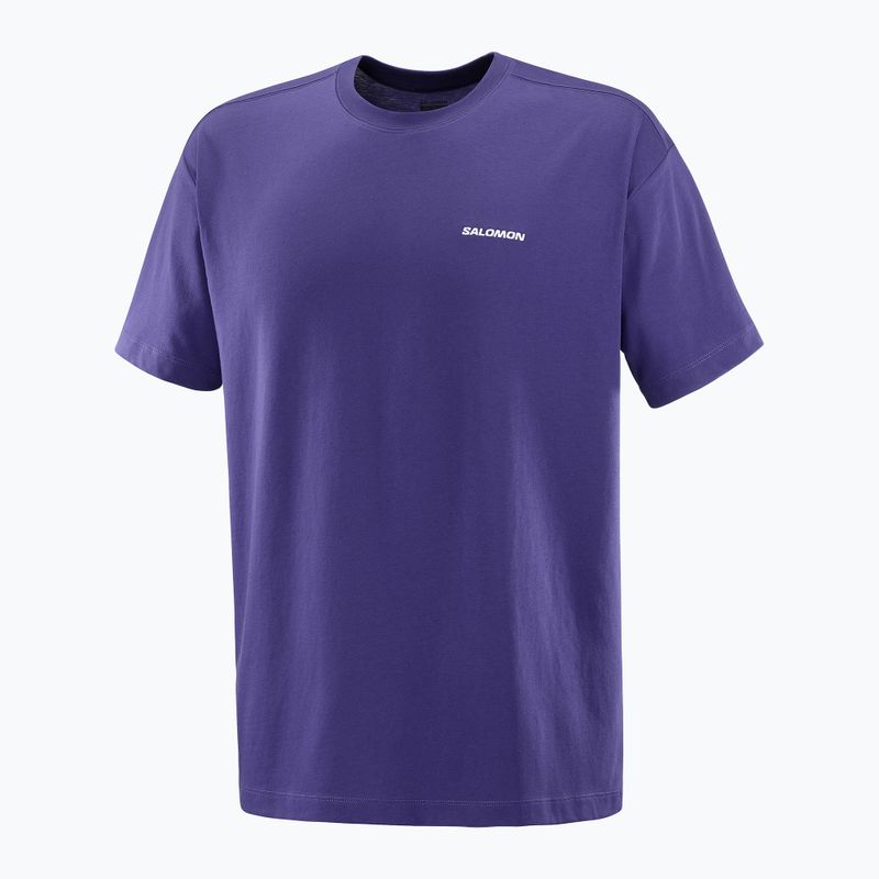 Tricou pentru bărbați  Salomon Logo RX Tee astral 4