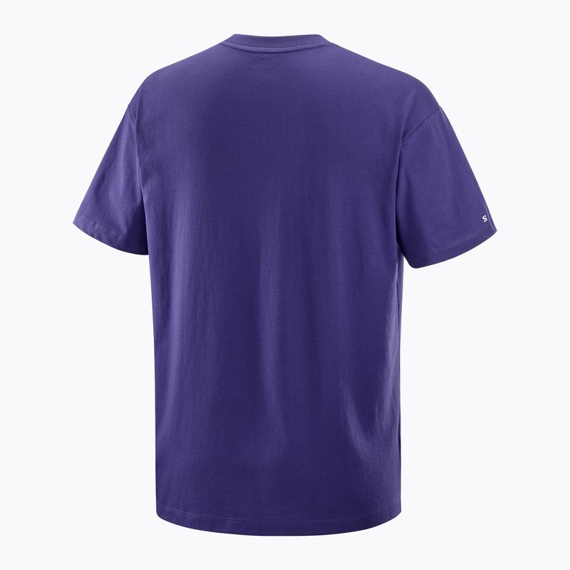 Tricou pentru bărbați  Salomon Logo RX Tee astral 5