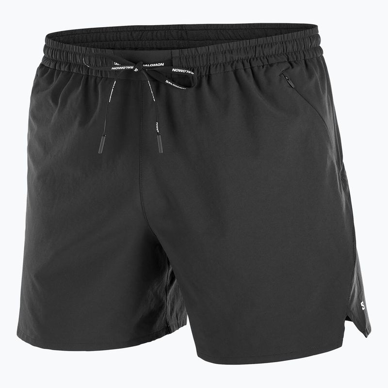 Pantaloni scurți de alergare pentru bărbați Salomon SHAKEout Core 5" deep black 6