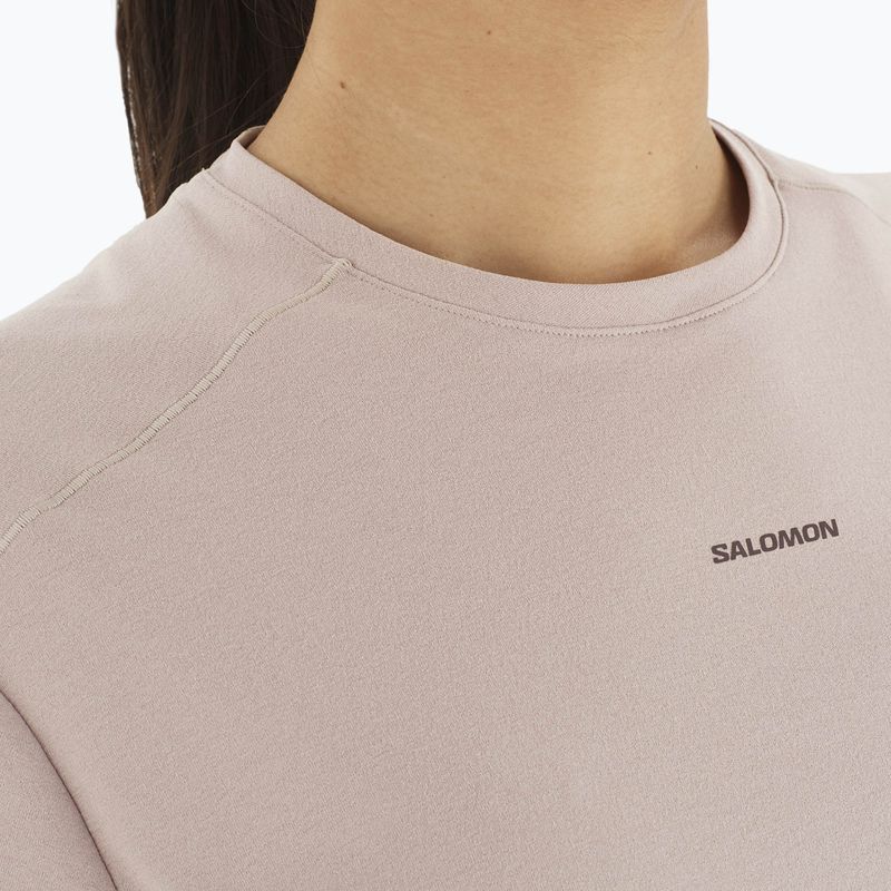 Tricou pentru femei Salomon Trackline Tee SS etherea 4