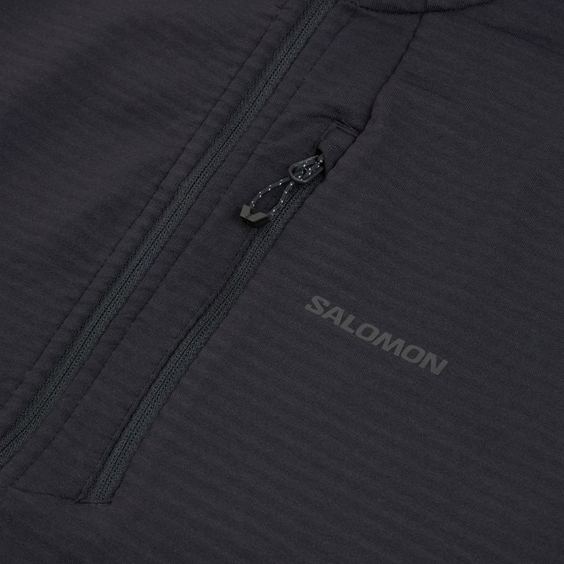 Bluză fleece pentru femei Salomon Lightwarm Full Zip deep black 7