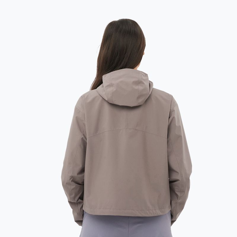 Geacă de ploaie pentru femei  Salomon Outscape 2l iron 2