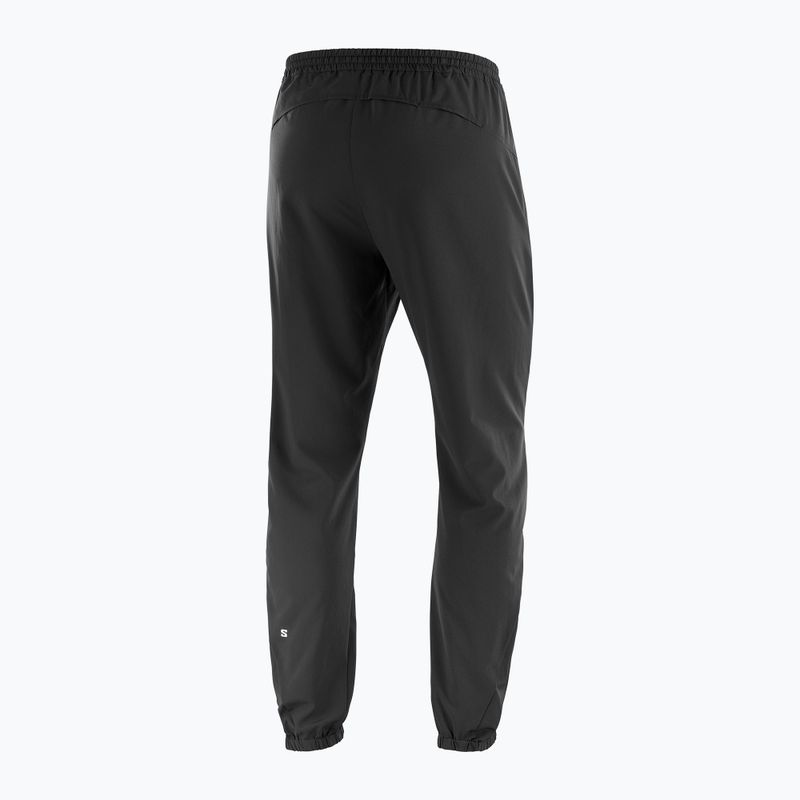 Pantaloni de alergare pentru bărbați Salomon SHAKEout Core deep black 6