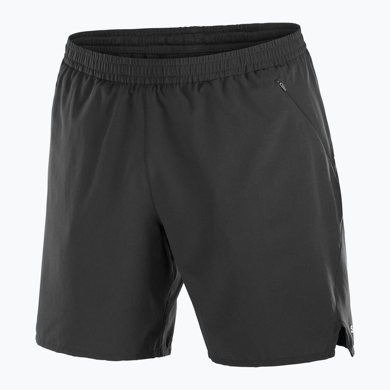 Pantaloni scurți de alergare pentru bărbați Salomon Shakeout Core 2IN1 7" deep black 6